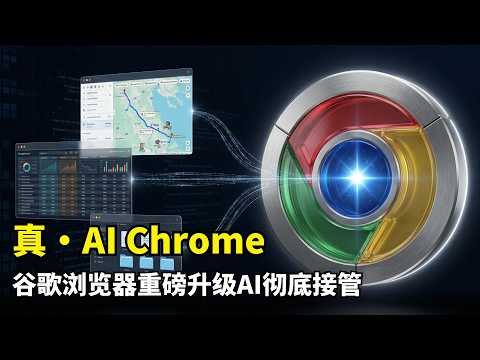 【人工智能】浏览器要变天了 | Chrome接入Gemini 3 | 自动浏览技术 | 侧边栏生产力 | 谷歌全家桶生态集成 | 自动浏览黑科技 | AI助理 | 告别手动操作 | 效率提升