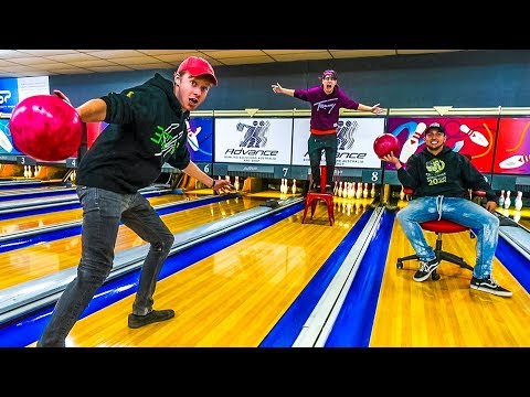 OVERNIGHT AT BOWLING ALLEY! (DO NOT TRY THIS! Alarms go off!)