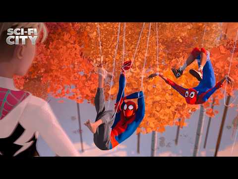 Spider-Mans Bust Doc Ock | Spider-Man: Into The Spider-Verse (Shameik Moore, Kathryn Hahn)