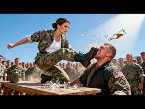 "A SEAL That Weak?" “He Moved to Hit Her, And She Knocked Him Out in Front of 250 Special Forces