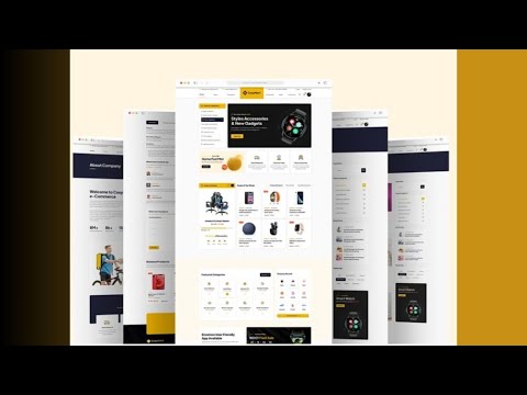 Ecommerce  Website Using HTML , CSS  & Javascript #freesourcecode #responsivedesign#viralvideo#video
