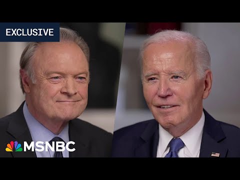 Biden shares 'serious concern' for U.S. democracy in Oval Office interview with Lawrence O'Donnell