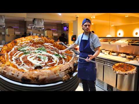 The London Pizza Awarded Best in the World - Behind the Scenes at Busy Pizzeria