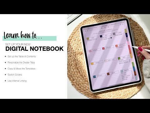 How To Set Up Your New Digital Notebook in Goodnotes