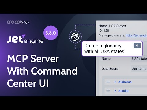JetEngine 3.8.0 Release of MCP Server: AI Command Center for WordPress