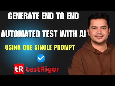 #7 - Generative AI in Software Testing | How testRigor Generates Tests Automatically