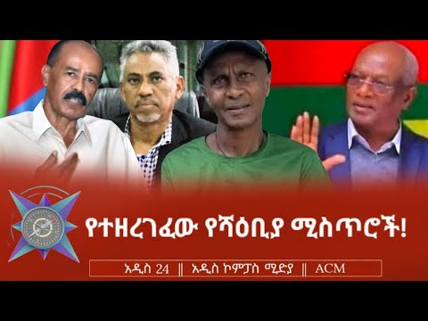 የተዘረገፈው የሻዕቢያ ሚስጥሮች!