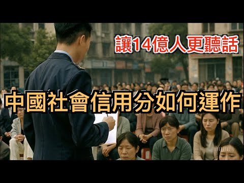 習近平又要折騰中國人！全民社會信用分要來了？它是怎麽運作？讓中國人更聽話。