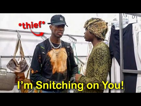 Shoplifter Got Caught Red Handed on Live Stream!