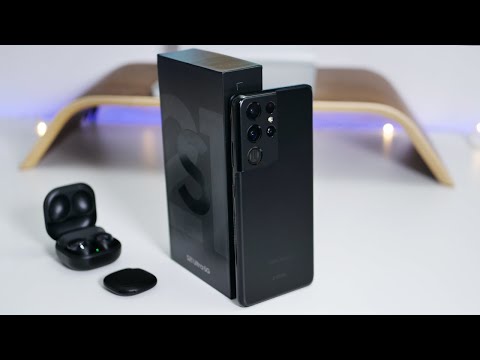 Samsung Galaxy S21 Ultra 5G Unboxing, Setup and First Look