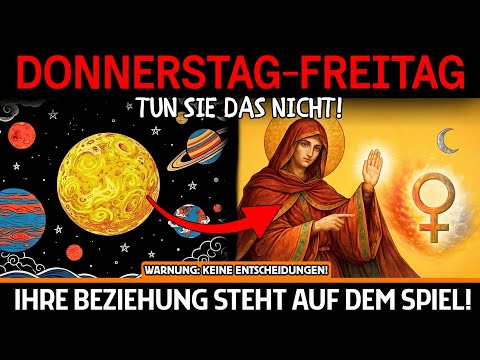 25.-26. Dezember: Tun Sie das NICHT! VENUS verändert sich an HEILIGABEND DIE LIEBE verwandelt sich!