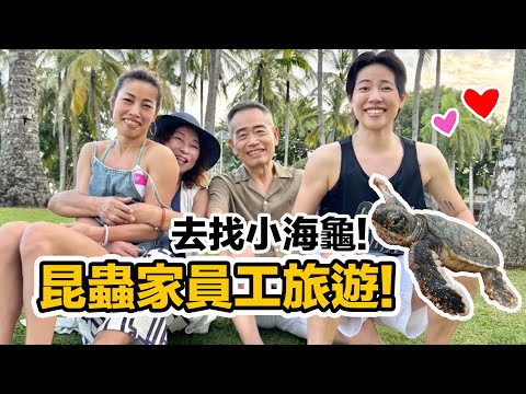 擾西帶全家出國玩~親手放海龜baby回大海!超棒峇里島親子渡假~三代同堂找回30年前的回憶!