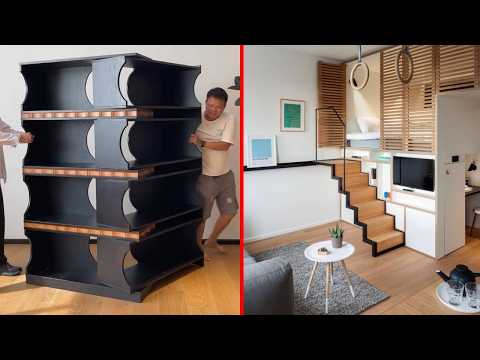 Brilliant Space-Saving Furniture & Storage Hacks | Smart Design for Small Spaces 🏠