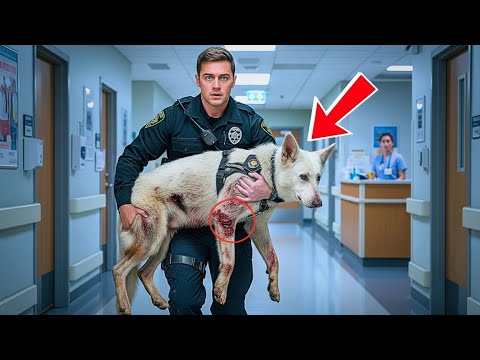 Officer Saved a Dying White German Shepherd In Snow— What the Dog Was Protecting Left Him Speechless