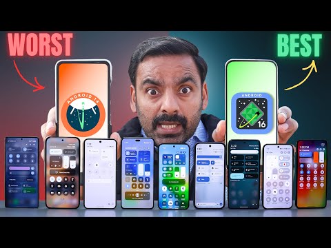 BEST (and WORST) Android UI ... in 2025 - Ranking Every Skins !