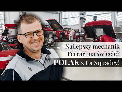 Najlepszy mechanik Ferrari to Polak?