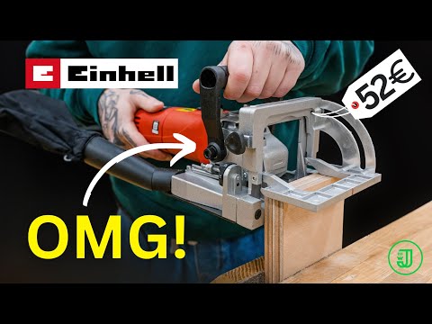 €52 EINHELL FLAT DOWEL MILL: I wasn't expecting that! | Jonas Winkler