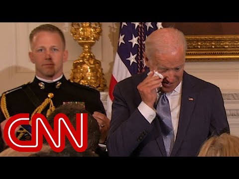 Obama's surprise brings Joe Biden to tears
