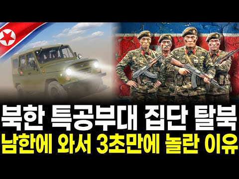 북한 특공부대 집단 탈북! 국정원도 놀라 자빠진 이유 |탈북민사연 | 탈북스토리