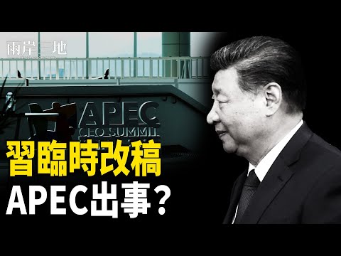 習近平APEC 重要場合唔見人 三個原因曝光 後方起火？痛苦表情熱傳【兩岸三地】