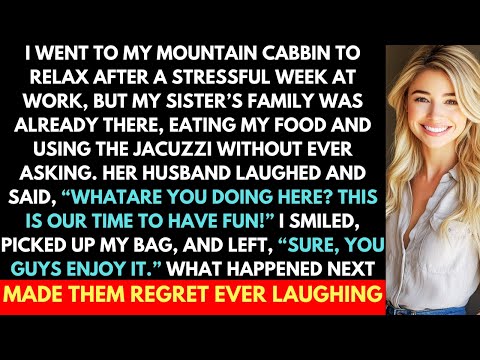 My Sister's Family Took Over My Mountain Cabin Without Asking. What Happened Next Made Her Regret It