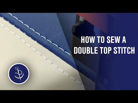 How to Sew a French Seam / Double Top Stitch