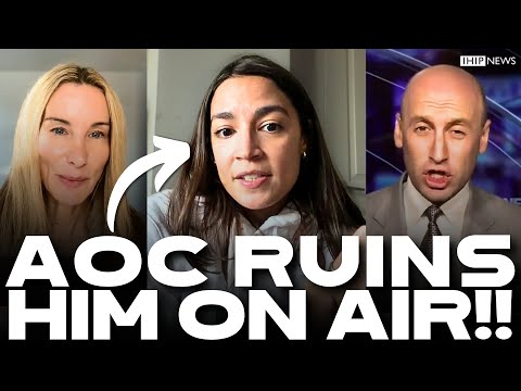 IHIP News: AOC DESTROYS Stephen Miller on FOX in HILARIOUS TAKEDOWN!!