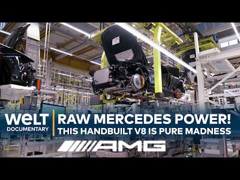 INSIDE MERCEDES AMG: Handbuilt V8 Engines – One Man, One Engine