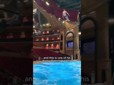 he went all the way to the other side 😱 #OCirque | Cirque du Soleil