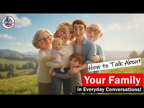 Learn English with Podcast | How to Talk About Family | Shadowing Technique | Daily Conversation