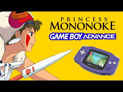 What if Princess Mononoke were a GameBoy Advance game? (Pixel Art Mock-up)