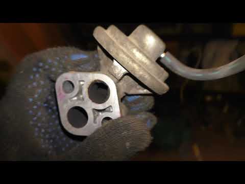 MITSUBISHI SPACE STAR, CARISMA. Чистка клапана ЕГР (EGR).