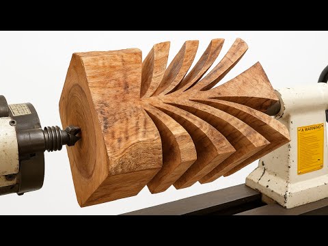 Woodturning Crazy - Those Quirky Skills And Ultimate Wood Cutting Techniques Carpenter On Wood Lathe