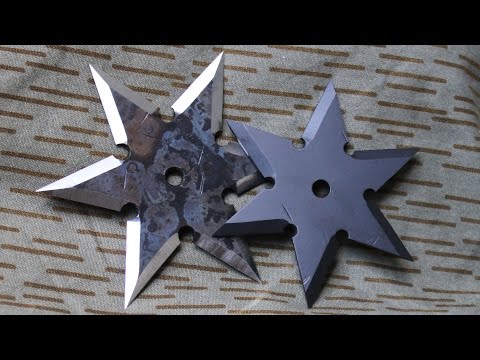 How To Make a Ninja Throwing Star (Shuriken)
