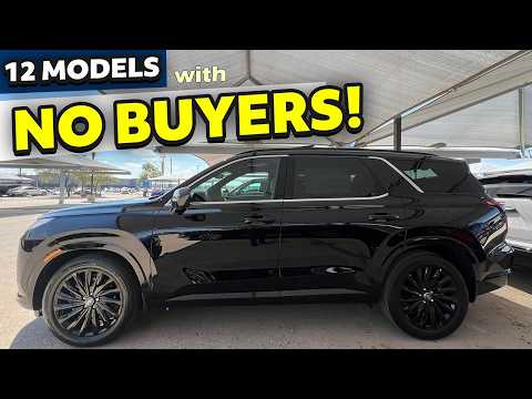 Car Models Dealers Can’t Sell | It’s Getting Worse Right Now