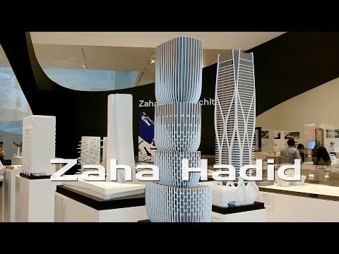 Zaha Hadid en el MUAC- México 2018