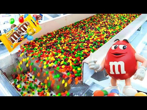 How M&Ms are Made In Factory? Largest M&Ms Factory Tour.