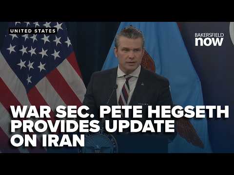 Defense Secretary Pete Hegseth and Gen. Dan Caine provide Iran update