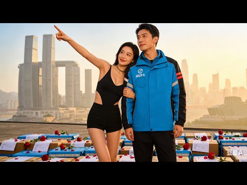 Mademoiselle, s'il vous plaît, ne faites pas ça ! Je ne suis qu'un livreur de repas !#251121dxB2