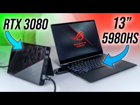 ASUS ROG Flow X13 Takes eGPU to the Next Level!