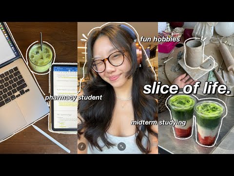 slice of life 🎒 a week in my life as a college student: night routine, being productive & hobbies