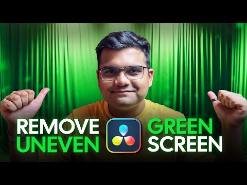 The ABSOLUTE BEST Way to Remove Uneven Green Screens in DaVinci Resolve