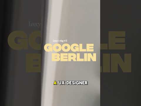🇩🇪✨ Took a peek inside Google’s Berlin office! #GoogleBerlin #OfficeTour #TravelVlog #OtherKitsune