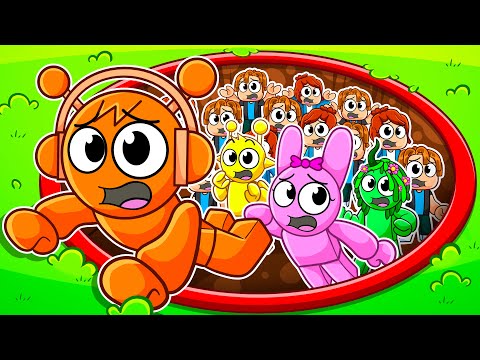 Survive The 100 PLAYER HOLE In Roblox!