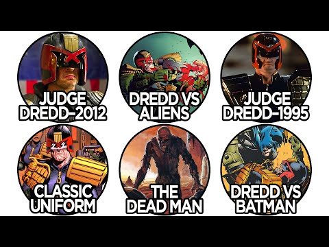 Every Single JUDGE DREDD Variant Explained