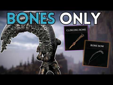 Using Only BONES to Beat Elden Ring