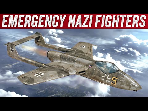 Hitler's Last-Ditch Jet Fighters And The MiG's Secret Fathers. Aviation Oddities & Cancelled Planes