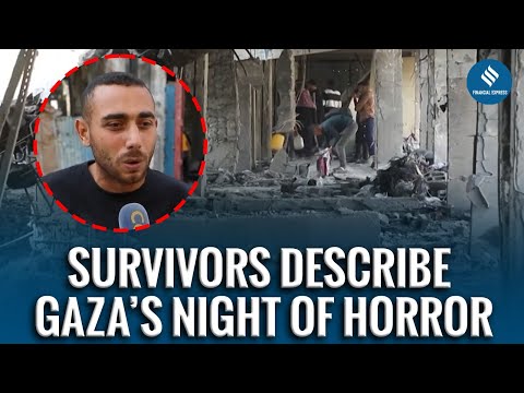 'It Felt Like the End of the World’: Gaza Residents Recall a Night of Relentless Airstrikes