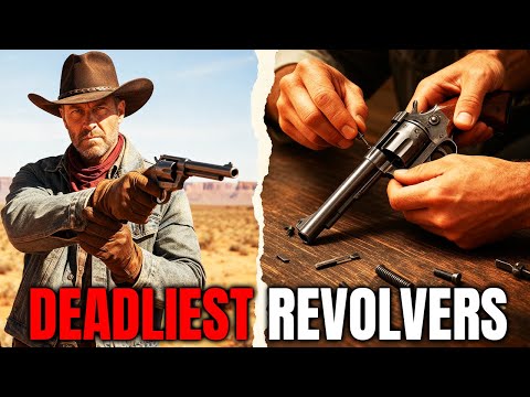 20 DEADLIEST Revolvers Used In The Wild West