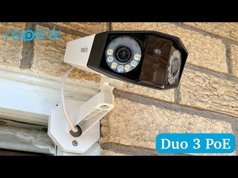 Reolink Duo 3 PoE 16MP Security Camera Setup